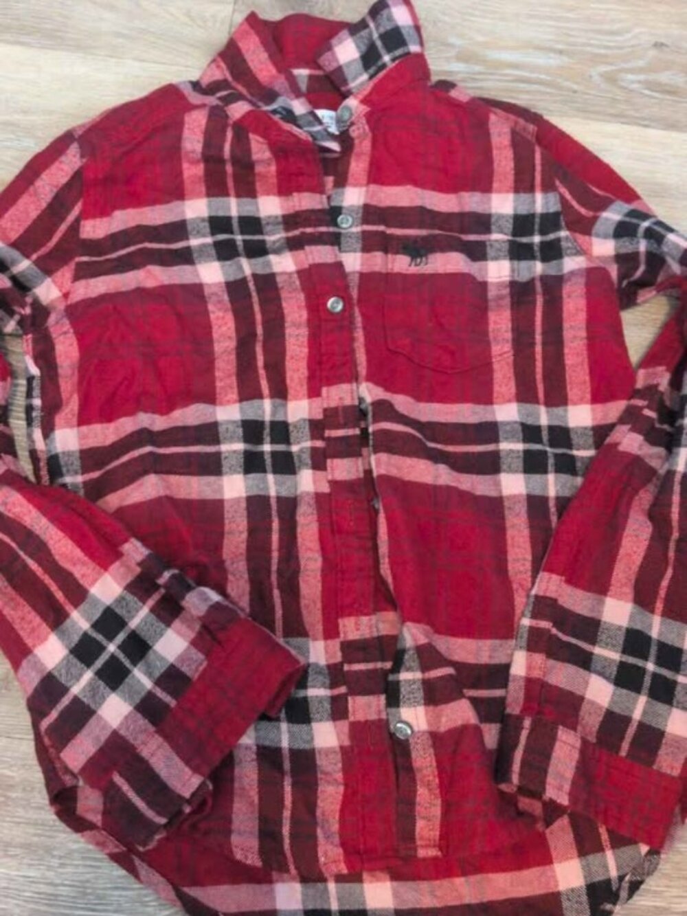 Abercrombie kids 9/10 boys button down top